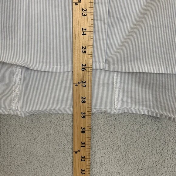 Ms. Ellen Tracy Striped Long-Sleeve Button-Down Shirt - Picture 5 of 8